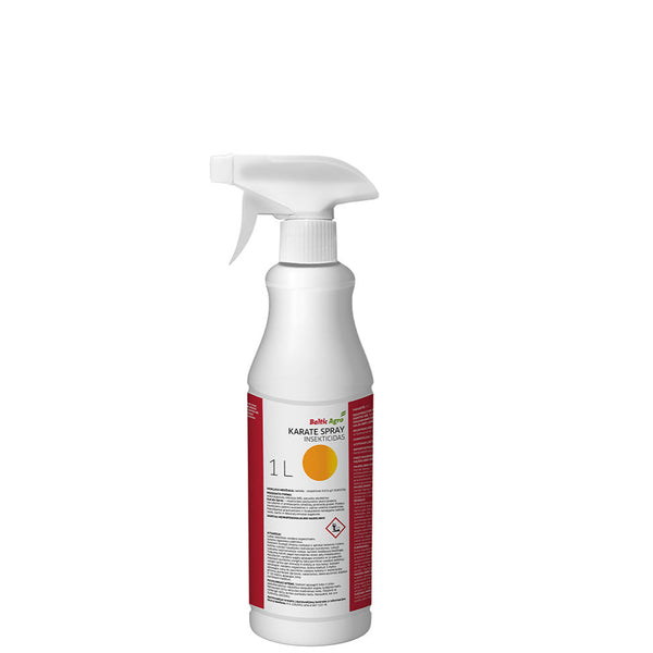 Insekticidas Karate Spray, 1 L. Augalų apsaugos priemonė nuo kenkėjų augalams. Baltic Agro.